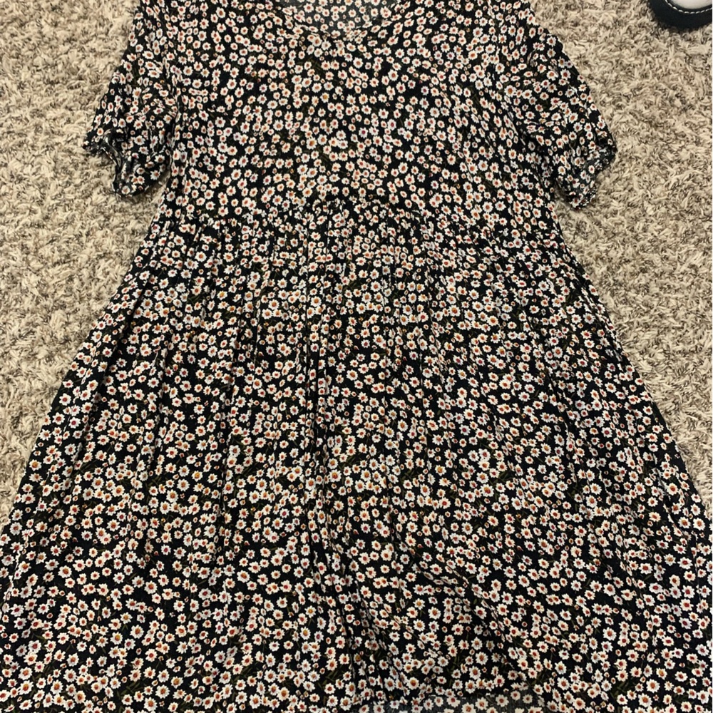shein dress with flowers